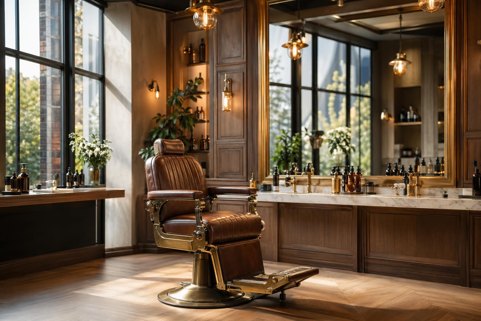 Next Level Barbershop Salon Interieur